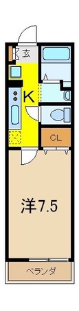 葛西駅 徒歩14分 1階の物件間取画像